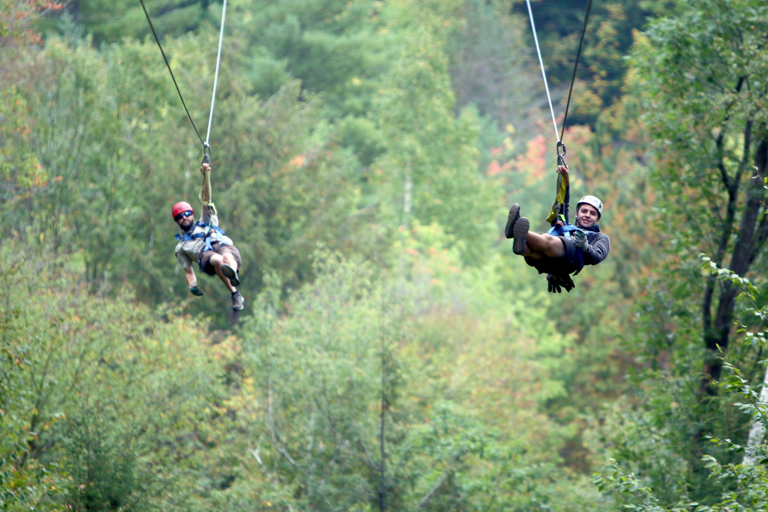 Dual Ziplining