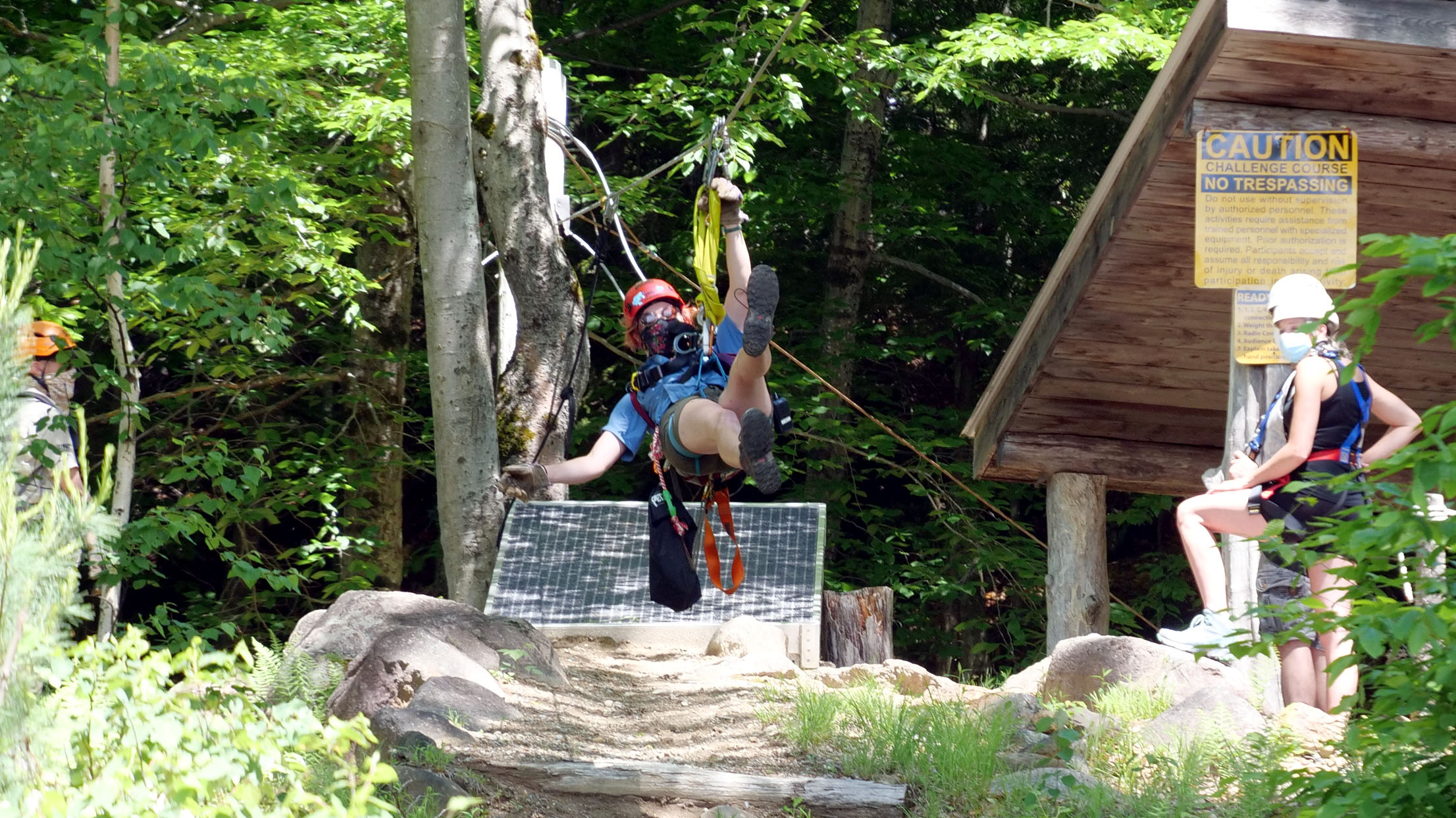 Flying Away on the Skyline Zipline Tour